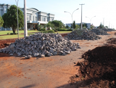 Semae de Mercedes informa falta de água em função das obras de revitalização da Rua Osvaldo Cruz