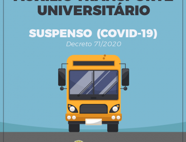 Auxílio do Transporte Universitário está suspenso em Mercedes 