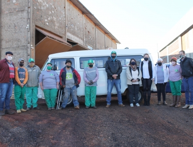 Obra do Barracão de Reciclados de Mercedes está em fase final 