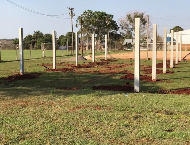 Mercedes investe cerca de R$ 500 mil em obras no Esporte e Lazer no interior 