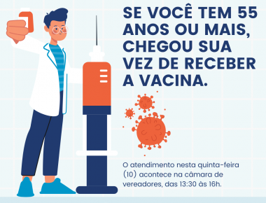 Mercedes amplia vacinação e começa a aplicar doses em pessoas com 55 anos ou mais nesta quinta-feira (10)