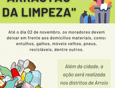 Mercedes fará “Arrastão de Limpeza” nos dias 03, 04 e 05 de novembro
