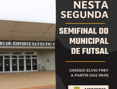 Finalistas do Campeonato Municipal de Futsal serão conhecidos hoje (29)
