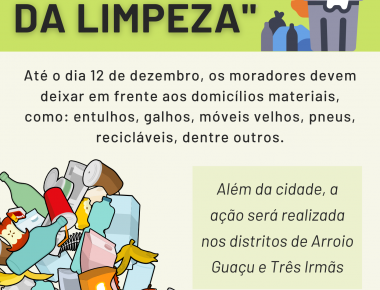 Mercedes realiza Arrastão da Limpeza na próxima semana