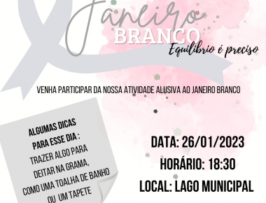 Terapia sobre o Janeiro Branco será nesta quinta