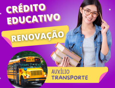 Auxílio do Transporte Universitário e Crédito Educativo devem ser renovados