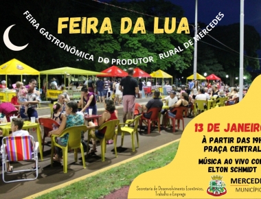 Primeira Feira da Lua de 2023 acontece na sexta-feira em Mercedes