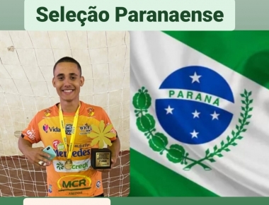 Mercedense é convocado para a Seleção Paranaense de Handebol