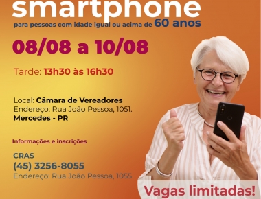 Capacitação Digital: Mercedes promove curso básico de smartphones para idosos