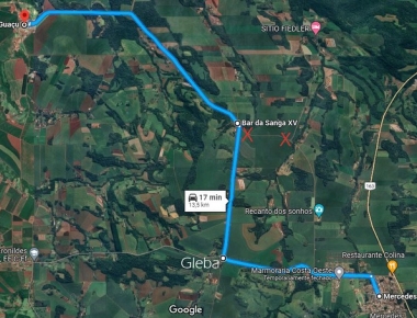 Bloqueio na estrada Mercedes/Guaçu: confira os desvios para esta sexta, 25