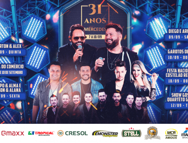 Confira o vídeo de lançamento da Festa de 31 Anos de Mercedes!