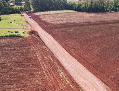 Estrada da Linha Sanga Mate é alargada