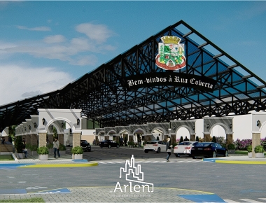 Assinada a ordem de serviço para a execução da Rua Coberta