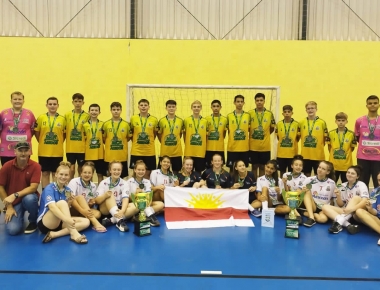 Equipes de handebol de Mercedes brilham no Campeonato Paranaense Sub-14