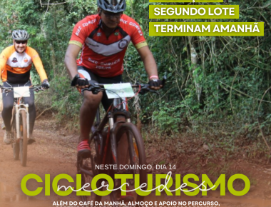 Cicloturismo de Mercedes: inscrições no segundo lote terminam amanhã