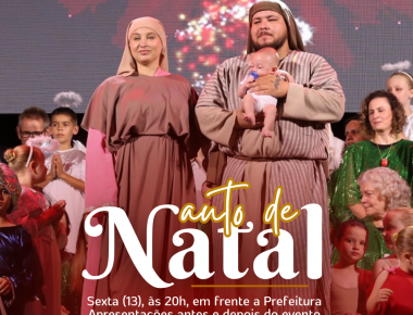 Auto de Natal promete encantar o público nesta sexta-feira