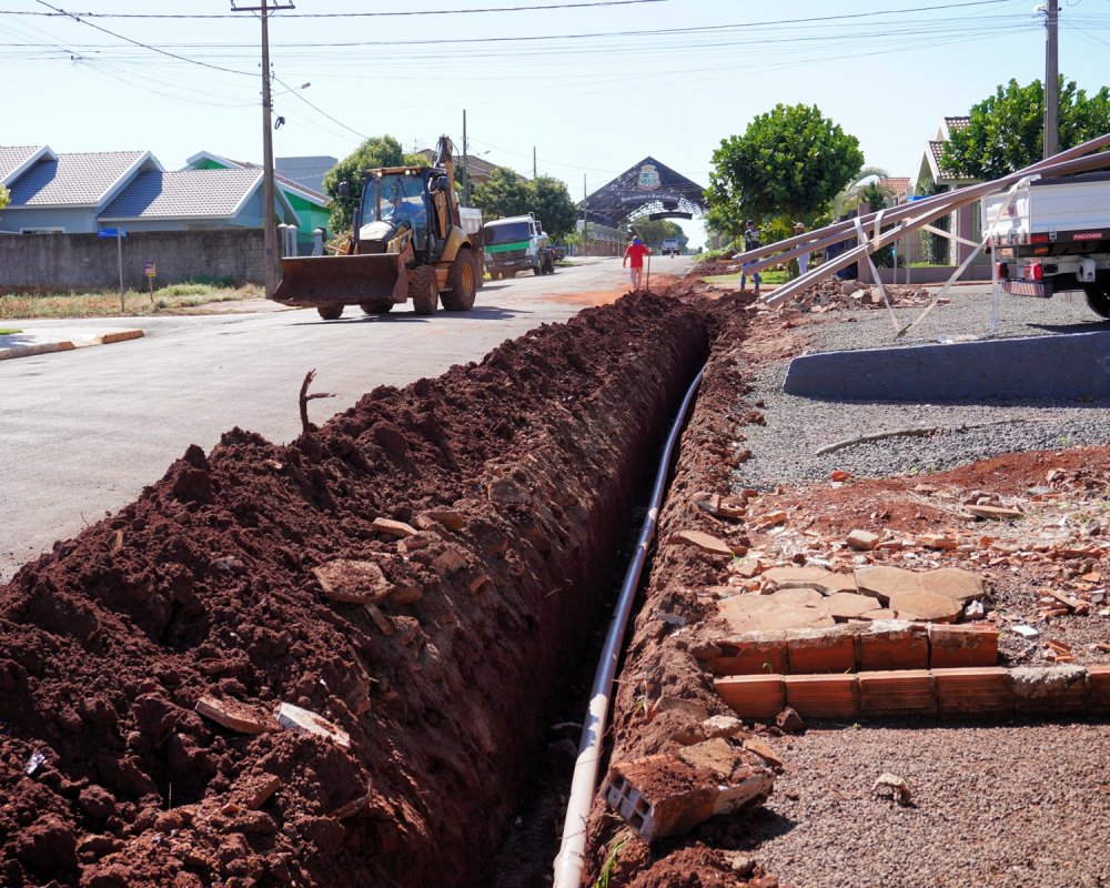 Semae inicia obra para ampliar o abastecimento de água
