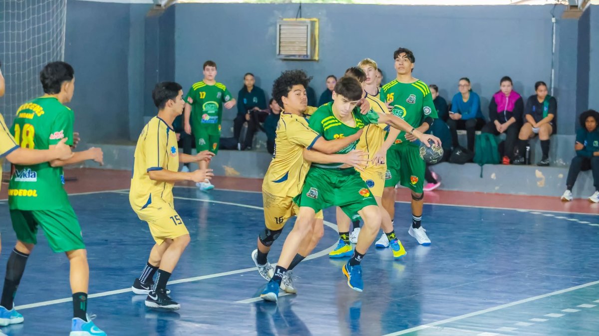 Handebol masculino termina em 4º lugar na fase regional dos Jogos da Juventude